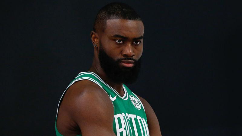 Boston Celtics guard Jaylen Brown