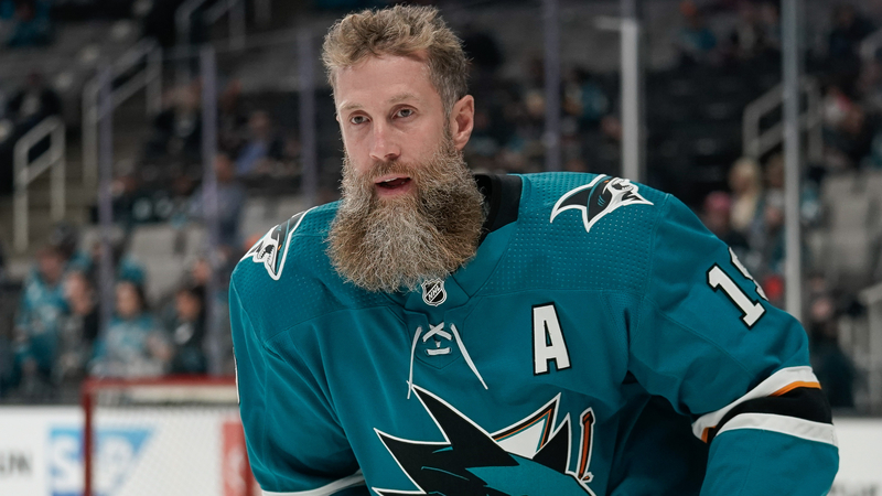 San Jose Sharks Center Joe Thornton