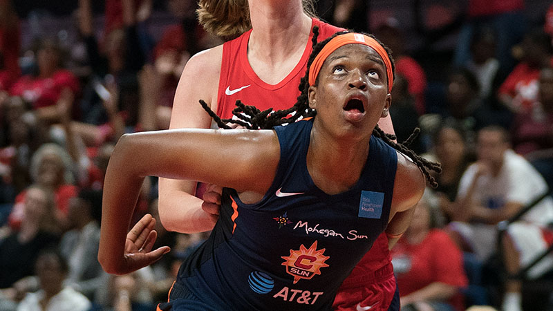 CT Sun center Jonquel Jones
