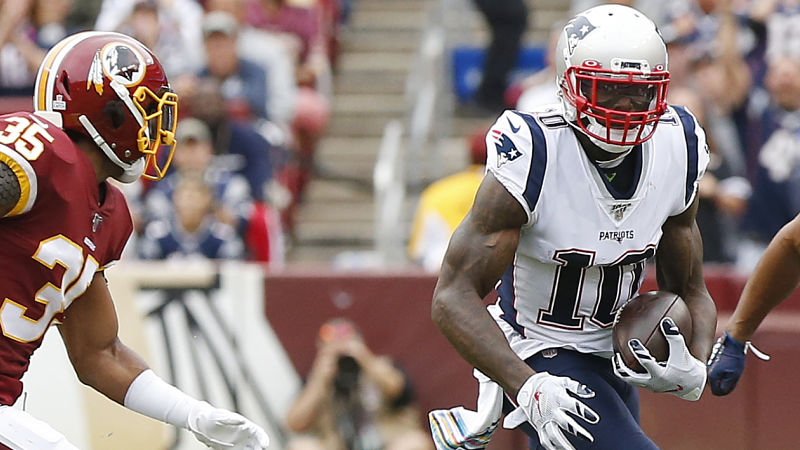 New England Patriots receiver Josh Gordon