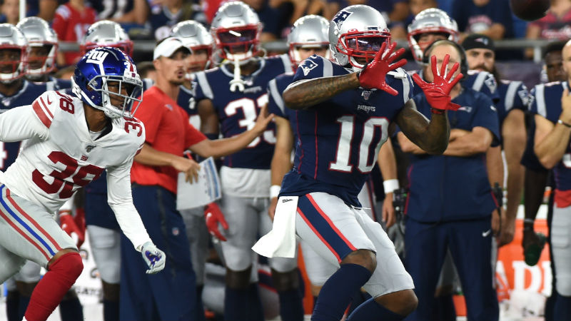 New England Patriots wide receiver Josh Gordon