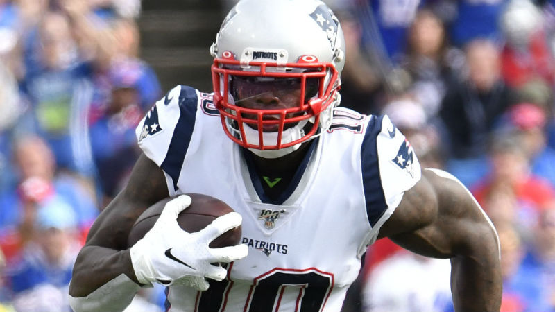 New England Patriots wide receiver Josh Gordon
