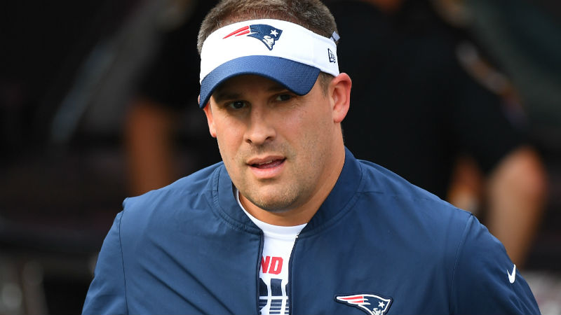 New England Patriots offensive coordinator Josh McDaniels