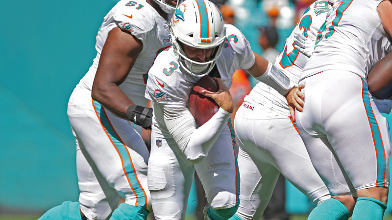 Miami Dolphins quarterback Josh Rosen