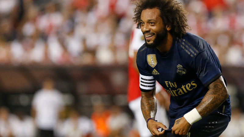 Real Madrid defender Marcelo