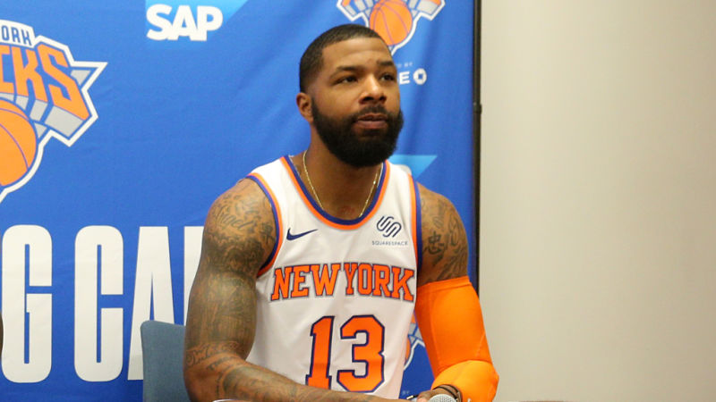 New York Knicks forward Marcus Morris