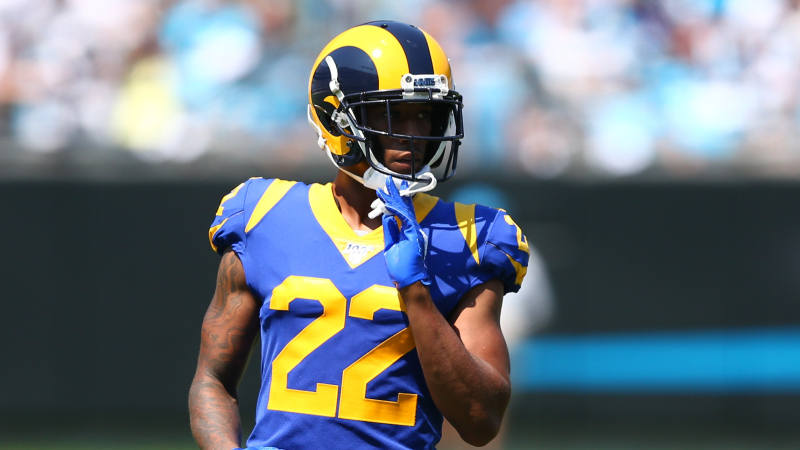 Los Angeles Rams cornerback Marcus Peters