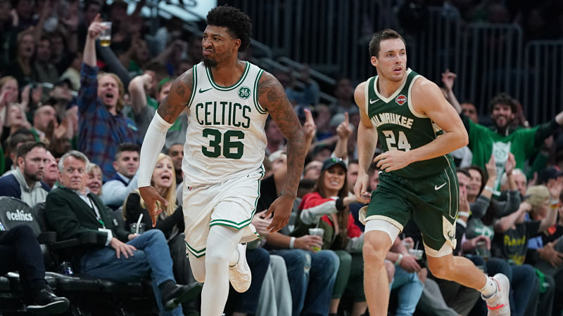 Boston Celtics guard Marcus Smart