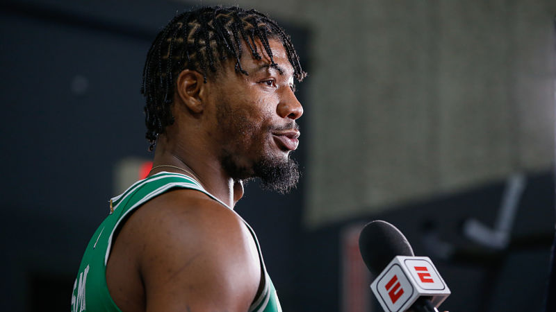 Boston Celtics guard Marcus Smart
