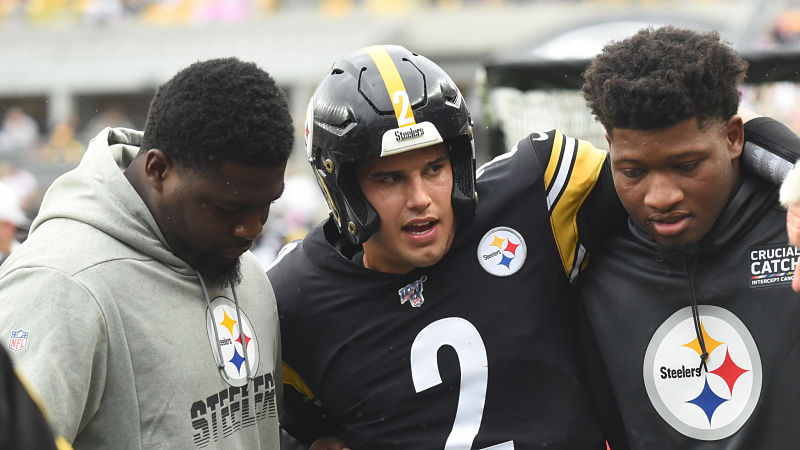 Pittsburgh Steelers quarterback Mason Rudolph