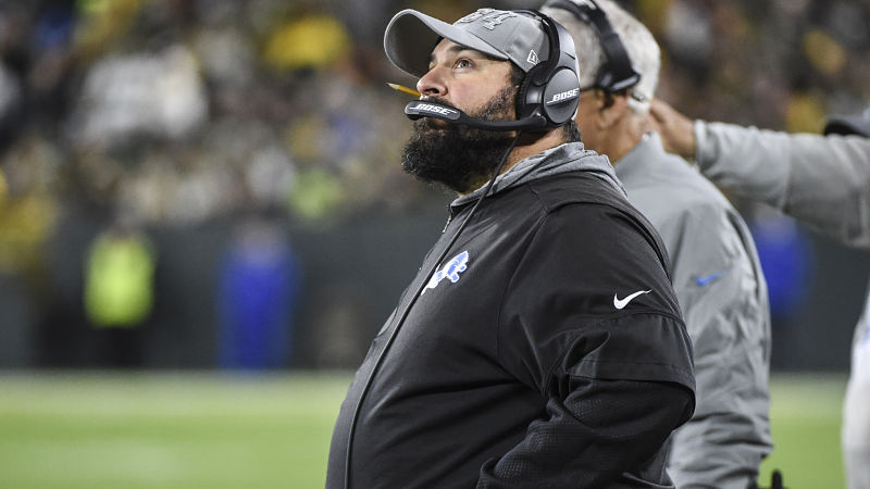 Detroit Lions coach Matt Patricia