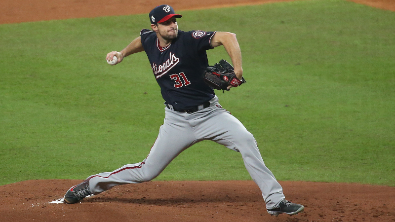 Washington Nationals starting pitcher Max Scherzer