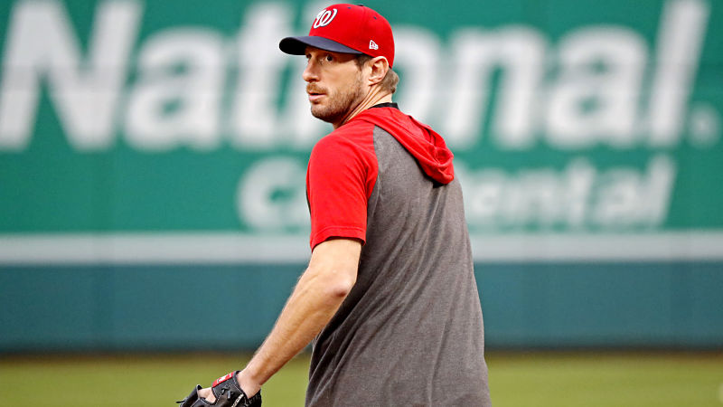 Washington Nationals pitcher Max Scherzer