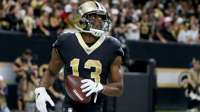 New Orleans Saints wide receiver Michael Thomas