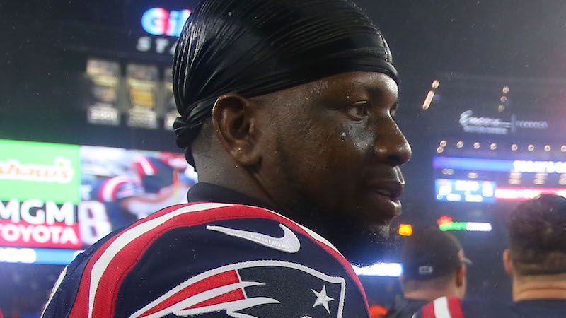 Patriots wide receiver Mohamed Sanu