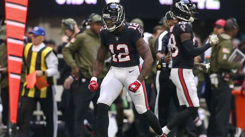 Atlanta Falcons wide receiver Mohamed Sanu