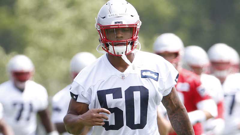 Patriots wide receiver N'Keal Harry