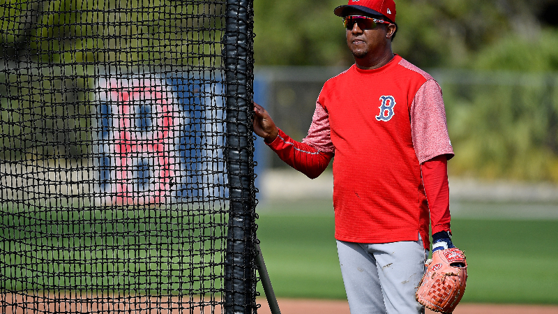 Former Boston Red Sox pitcher Pedro Martinez
