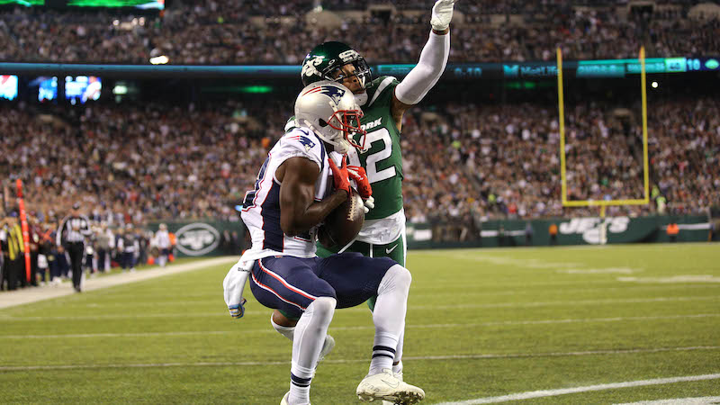 Patriots wide receiver Phillip Dorsett