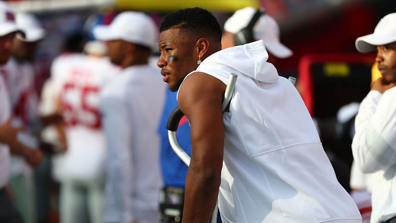 New York Giants running back Saquon Barkley