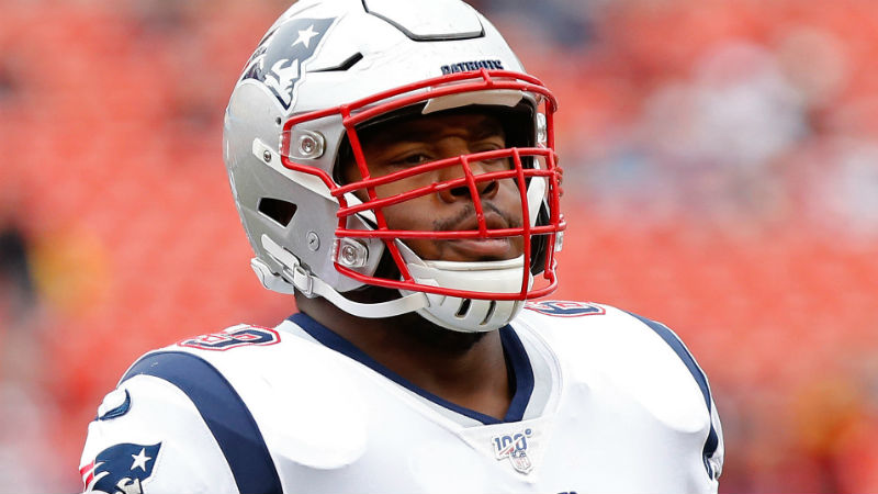 New England Patriots offensive guard Shaq Mason