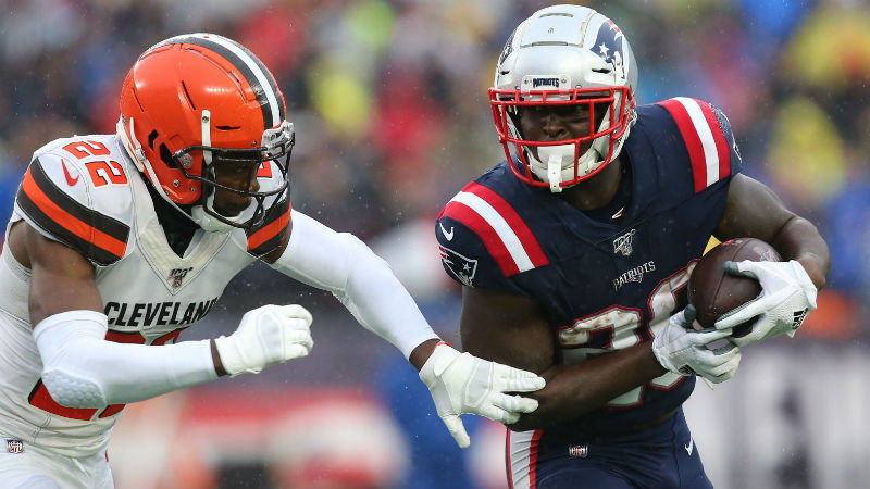 New England Patriots running back Sony Michel