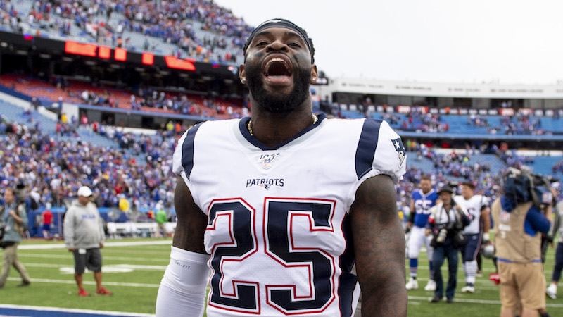 Patriots safety Terrence Brooks
