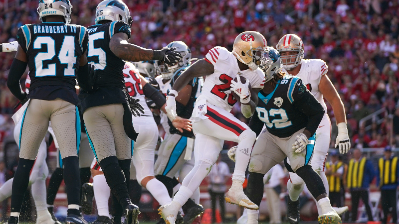 San Francisco 49ers running back Tevin Coleman