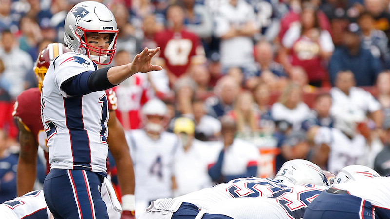 Patriots quarterback Tom Brady