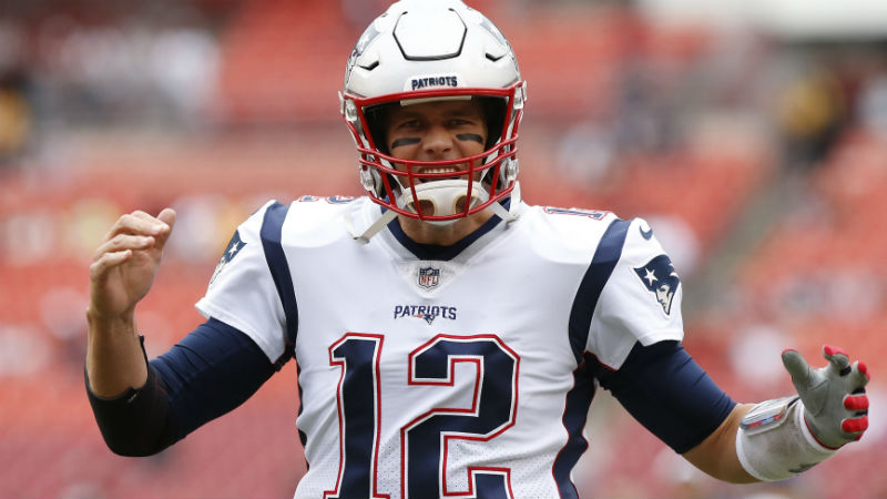 New England Patriots quarterback Tom Brady