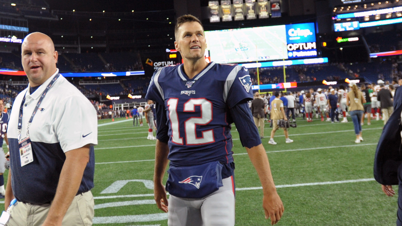 New England Patriots quarterback Tom Brady