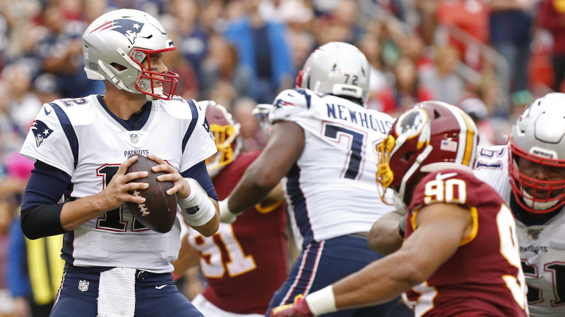 New England Patriots quarterback Tom Brady