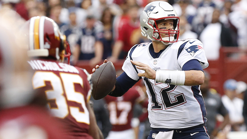 Patriots quarterback Tom Brady