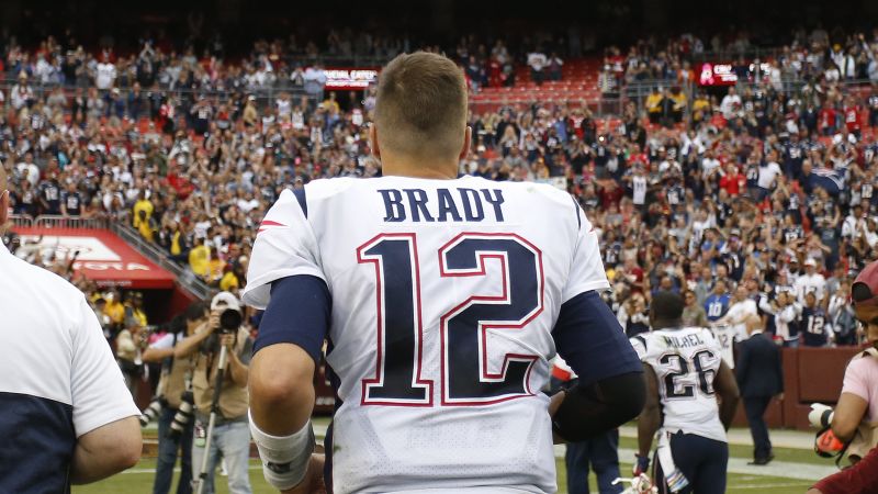 New England Patriots quarterback Tom Brady