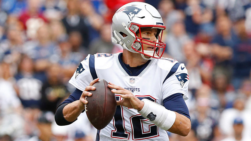 New England Patriots quarterback Tom Brady
