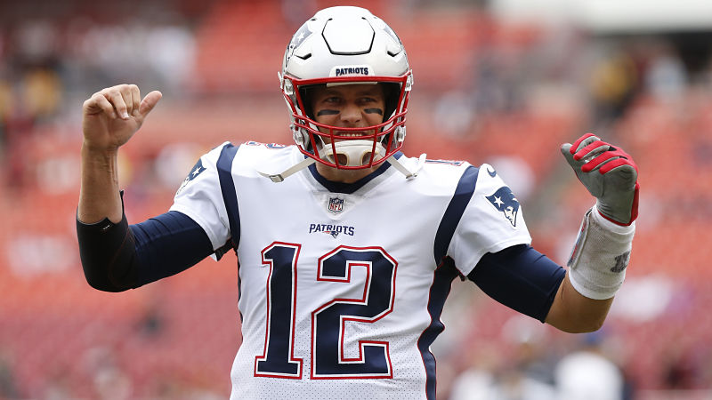 New England Patriots quarterback Tom Brady