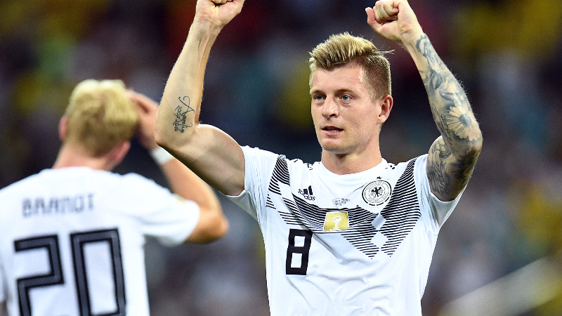 Germany midfielder Toni Kroos