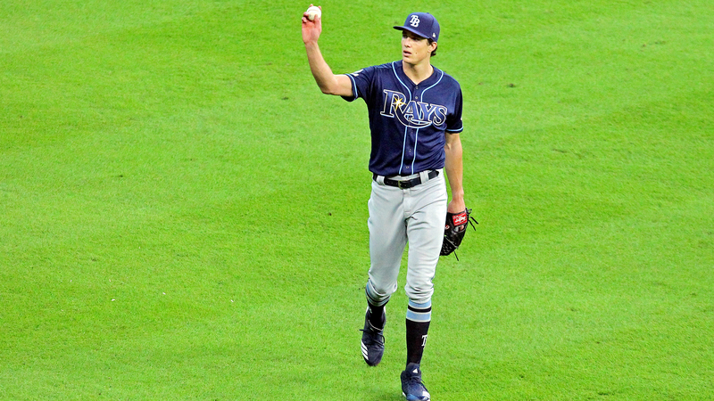 Rays pitcher Tyler Glasnow