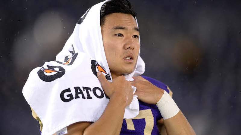 Patriots kicker Younghoe Koo