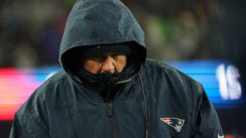 Patriots head coach Bill Belichick
