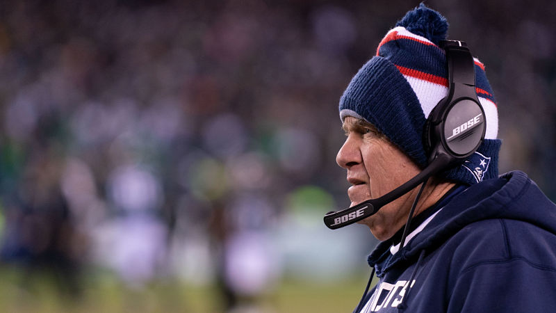 New England Patriots head coach Bill Belichick