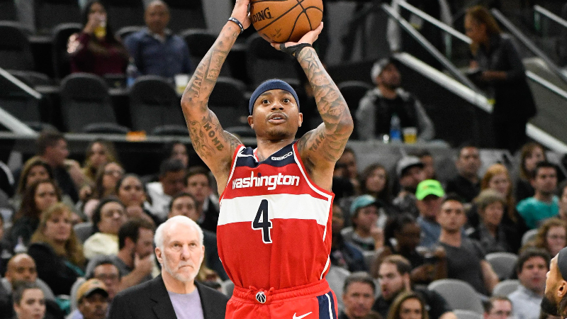 Washington Wizards guard Isaiah Thomas