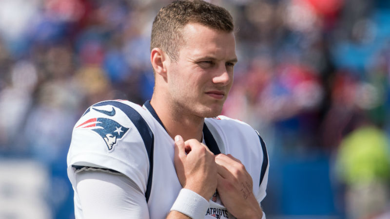 New England Patriots punter Jake Bailey
