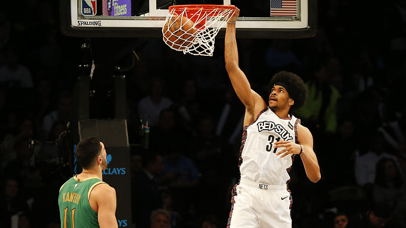 Brooklyn Nets center Jarrett Allen
