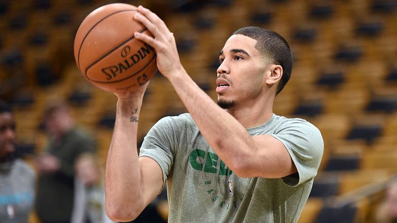 Boston Celtics forward Jayson Tatum