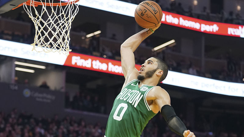 Boston Celtics forward Jayson Tatum