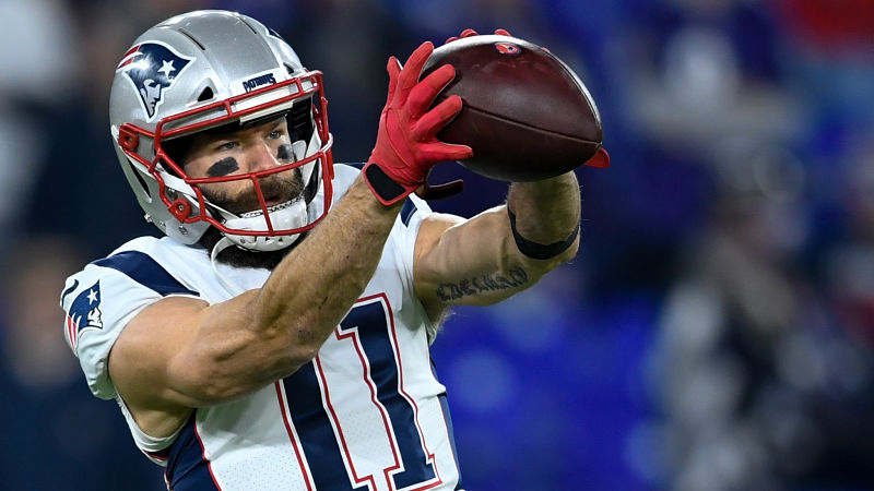 New England Patriots wide receiver Julian Edelman