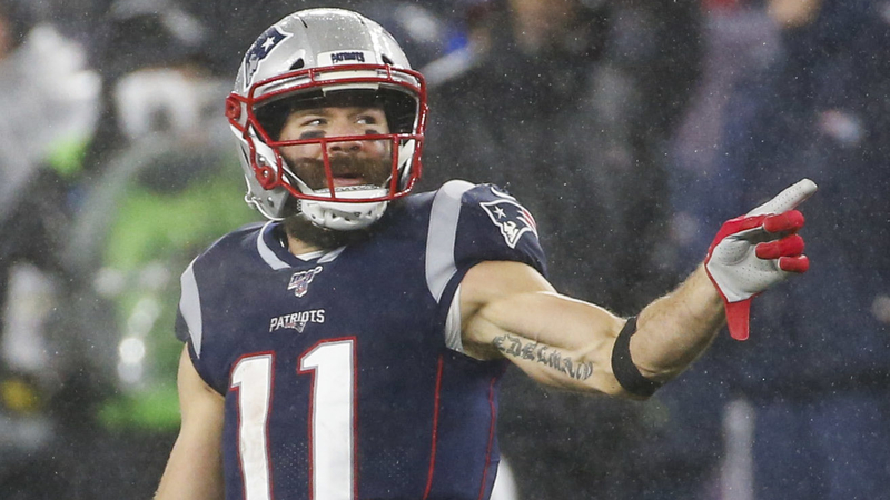 New England Patriots Wide Receiver Julian Edelman
