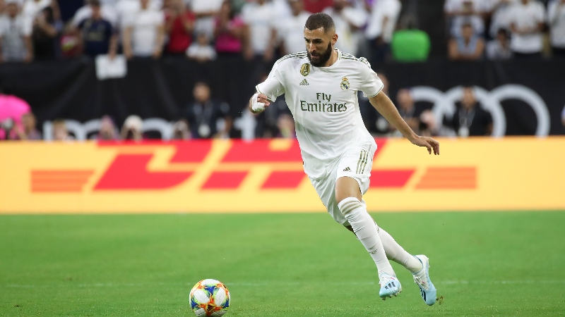 Real Madrid forward Karim Benzema