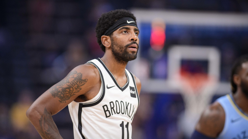 Brooklyn Nets point guard Kyrie Irving
